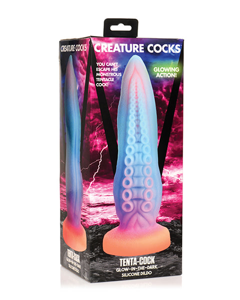 Creature Cocks Tenta-Cock Silicone Dildo - Glow in the Dark Xr LLC