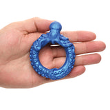 Creature Cocks Poseidon's Octo Silicone Cock Ring - Blue Xr LLC