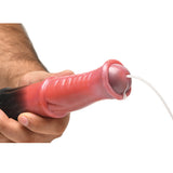 Creature Cocks Centaur Explosion Squirting Silicone Dildo - Black/Peach Xr LLC