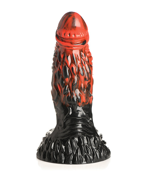 Creature Cocks Vulcan Silicone Dildo - Black/Red Xr LLC