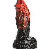 Creature Cocks Vulcan Silicone Dildo - Black/Red Xr LLC