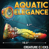 Creature Cocks Majestic Merman Silicone Dildo - Multi Color Xr LLC