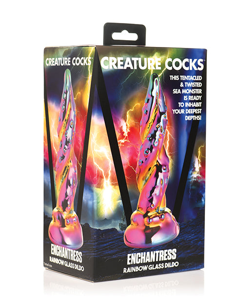 Creature Cocks Enchantress Rainbow Glass Dildo Xr LLC