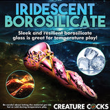 Creature Cocks Enchantress Rainbow Glass Dildo Xr LLC