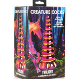 Creature Cocks Twilight Rainbow Glass Dildo Xr LLC