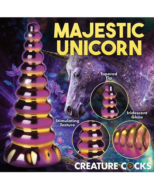 Creature Cocks Twilight Rainbow Glass Dildo Xr LLC