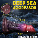 Creature Cocks Deep Diver Silicone Dildo - Multi Color Xr LLC