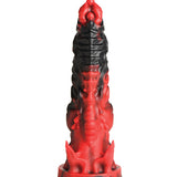 Creature Cocks Mephisto Silicone Dildo - Black/Red Xr LLC