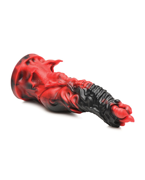 Creature Cocks Mephisto Silicone Dildo - Black/Red Xr LLC