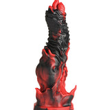 Creature Cocks Mephisto Silicone Dildo - Black/Red Xr LLC