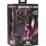 Creature Cocks Grim Silicone Dildo - Black/Purple Xr LLC