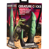 Creature Cocks Dickosaur Dinosaur Silicone Dildo  - Black/Teal Xr LLC