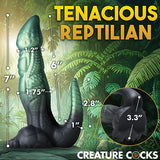 Creature Cocks Dickosaur Dinosaur Silicone Dildo  - Black/Teal Xr LLC