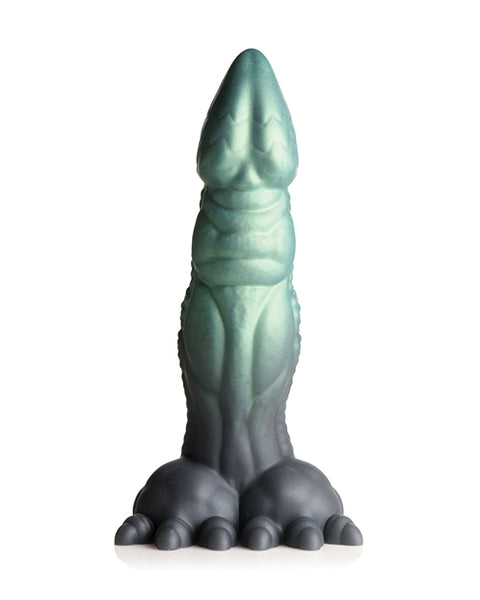 Creature Cocks Dickosaur Dinosaur Silicone Dildo  - Black/Teal Xr LLC