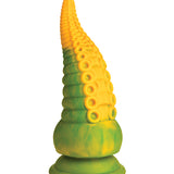 Creature Cocks Monstropus 2.0 Vibrating Tentacle Silicone Dildo - Yellow/Green Xr LLC