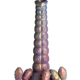 Creature Cocks Deep Invader Tentacle Ovipositor Silicone Dildo w/Eggs - Multi Color Xr LLC