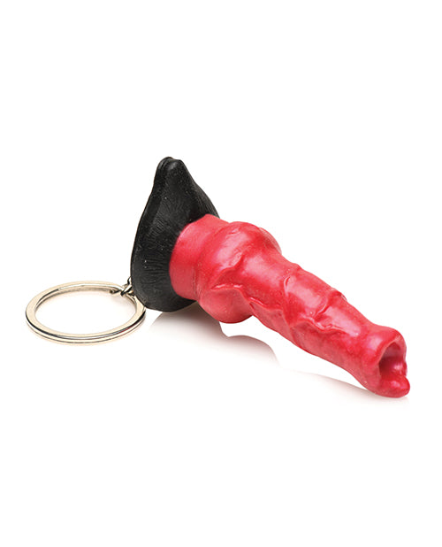 Creature Cocks Hell-Hound Silicone Key Chain - Red Xr LLC