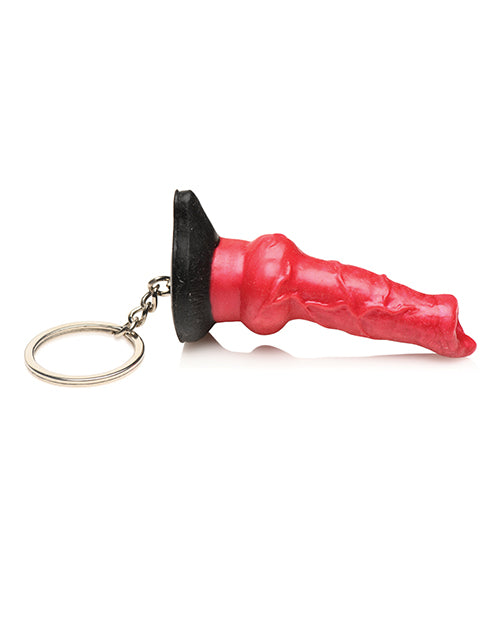 Creature Cocks Hell-Hound Silicone Key Chain - Red Xr LLC