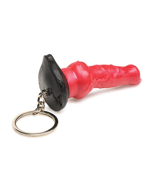 Creature Cocks Hell-Hound Silicone Key Chain - Red Xr LLC