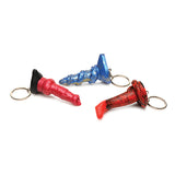 Creature Cocks Hell-Hound, Lord Kraken, & King Cobra Silicone Key Chain Set - Pack of 3 Multi Color Xr LLC