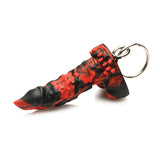 Creature Cocks Fire Demon Keychain - Red/Black Xr LLC