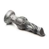 Creature Cocks Night Prowler Silicone Dildo - Black/Silver Xr LLC