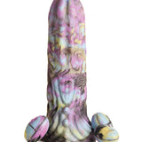 Creature Cocks Dragon Spawn Dragon Ovipositor Silicone Dildo w/Eggs - Multi Color Xr LLC