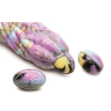 Creature Cocks Dragon Spawn Dragon Ovipositor Silicone Dildo w/Eggs - Multi Color Xr LLC