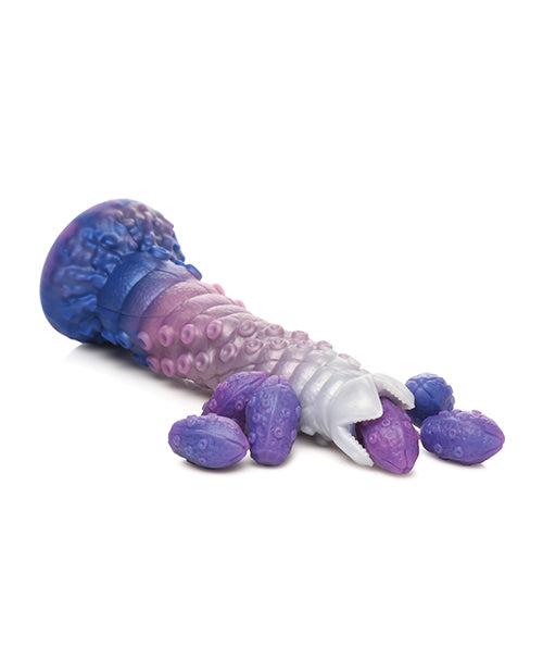 Creature Cocks Tenta-Queen Ovipositor Silicone Dildo w/Eggs - Multi Color Xr LLC