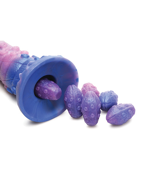 Creature Cocks Tenta-Queen Ovipositor Silicone Dildo w/Eggs - Multi Color Xr LLC