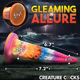 Creature Cocks Luminoctopus Glow-in-the-Dark Tentacle Dildo - Rainbow Xr LLC