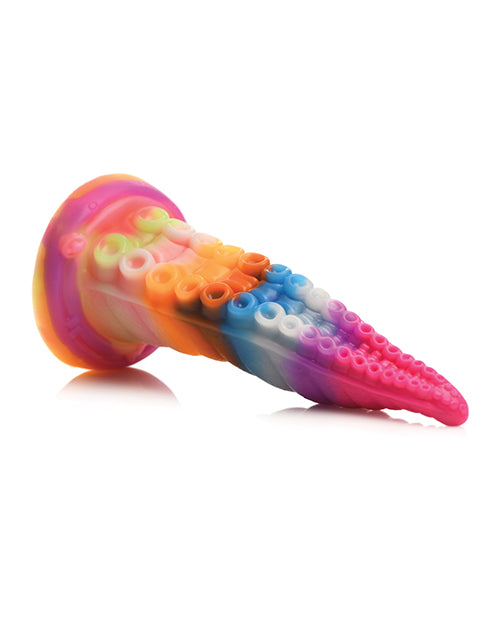 Creature Cocks Luminoctopus Glow-in-the-Dark Tentacle Dildo - Rainbow Xr LLC