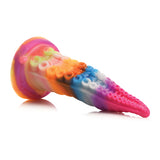 Creature Cocks Luminoctopus Glow-in-the-Dark Tentacle Dildo - Rainbow Xr LLC