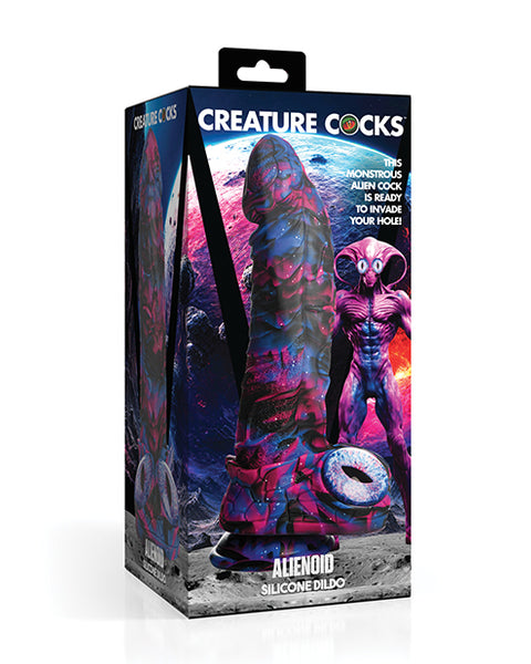 Creature Cocks Alienoid Silicone Dildo - Multi Color Xr LLC