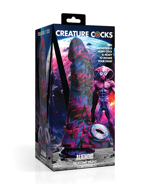 Creature Cocks Alienoid Silicone Dildo - Multi Color Xr LLC