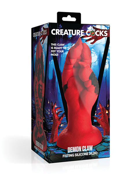 Creature Cocks Demon Claw Fisting Silicone Dildo - Red Xr LLC