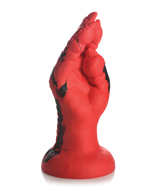 Creature Cocks Demon Claw Fisting Silicone Dildo - Red Xr LLC