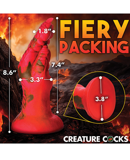 Creature Cocks Demon Claw Fisting Silicone Dildo - Red Xr LLC