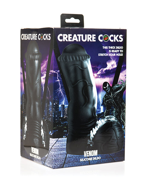 Creature Cocks Venom Silicone Dildo - Black Xr LLC