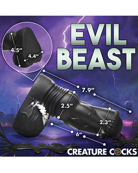 Creature Cocks Venom Silicone Dildo - Black Xr LLC