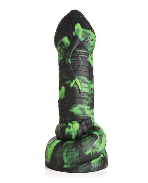 Creature Cocks Python Silicone Dildo - Black/Green Xr LLC