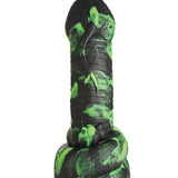 Creature Cocks Python Silicone Dildo - Black/Green Xr LLC