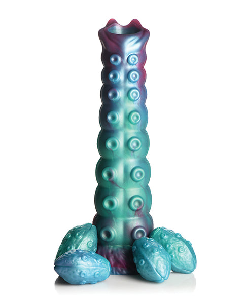 Creature Cocks Galactic Breeder Ovipositor Silicone Dildo w/Eggs - Multi Color Xr LLC