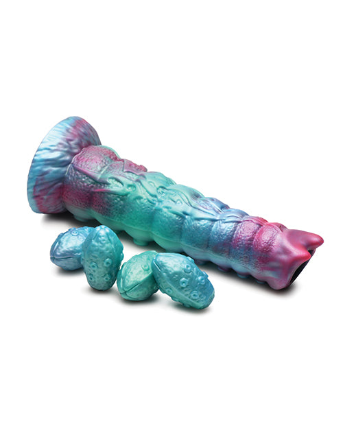 Creature Cocks Galactic Breeder Ovipositor Silicone Dildo w/Eggs - Multi Color Xr LLC