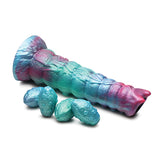 Creature Cocks Galactic Breeder Ovipositor Silicone Dildo w/Eggs - Multi Color Xr LLC