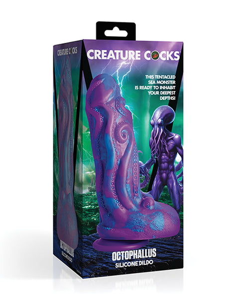 Creature Cocks Octophallus Silicone Dildo - Purple/Blue Xr LLC