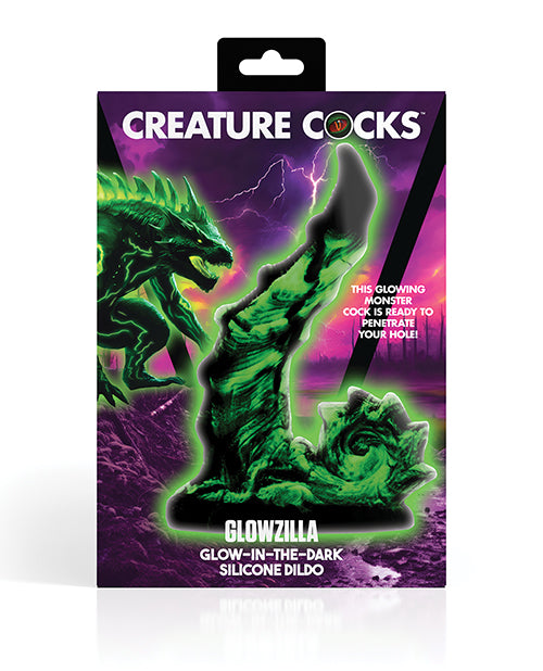 Creature Cocks Glowzilla Silicone Dildo - Glow in the Dark Xr LLC