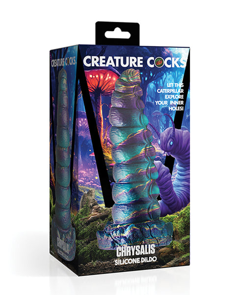 Creature Cocks Chrysalis Silicone Dildo - Multi Colors Xr LLC