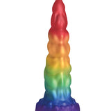 Creature Cocks Magic Rider Unicorn Silicone Dildo - Rainbow Xr LLC