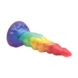 Creature Cocks Magic Rider Unicorn Silicone Dildo - Rainbow Xr LLC